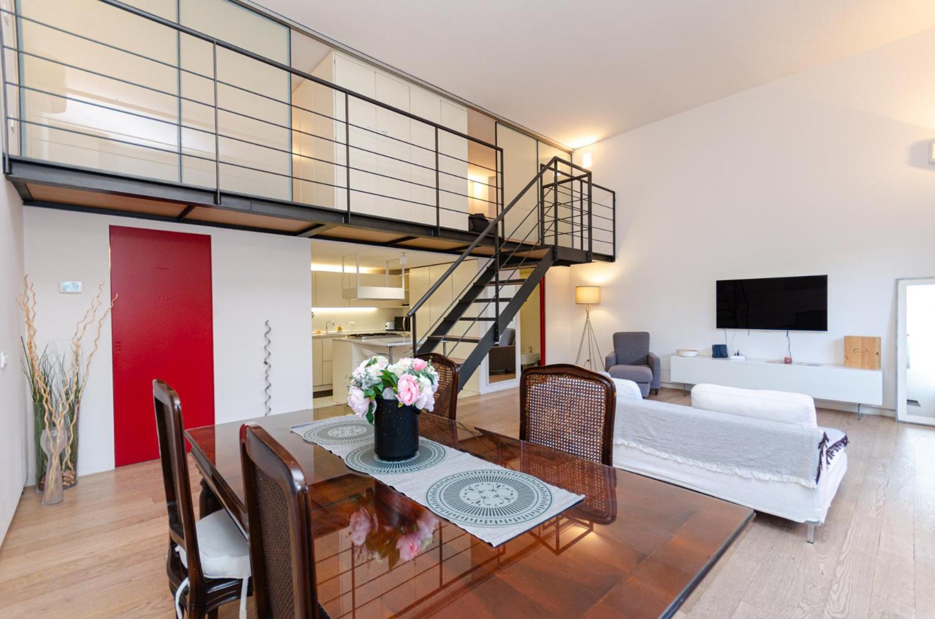 Vivimihome Loft Su Due Livelli Con Terrazzo Milaan Buitenkant foto