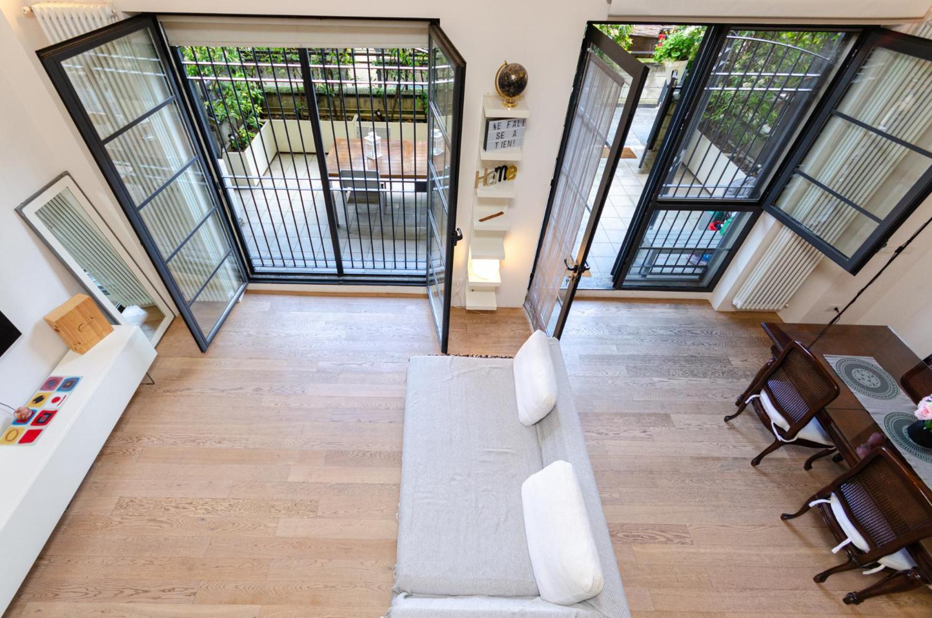Vivimihome Loft Su Due Livelli Con Terrazzo Milaan Buitenkant foto