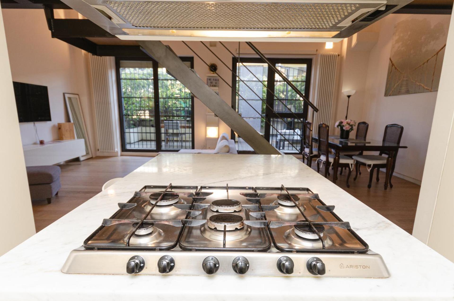 Vivimihome Loft Su Due Livelli Con Terrazzo Milaan Buitenkant foto