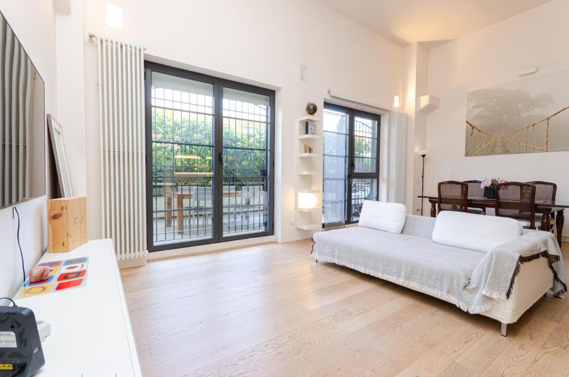 Vivimihome Loft Su Due Livelli Con Terrazzo Milaan Buitenkant foto